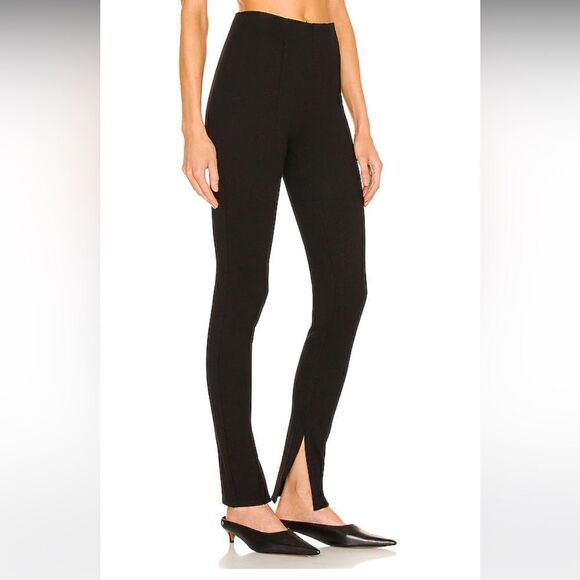 NWT Anine Bing Black Pants Leggings Slim Size 4 - Picture 5 of 14